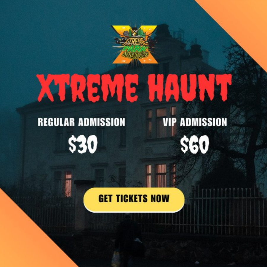 Xtreme Park Adventures Announces its Xtreme Haunt Halloween Event For