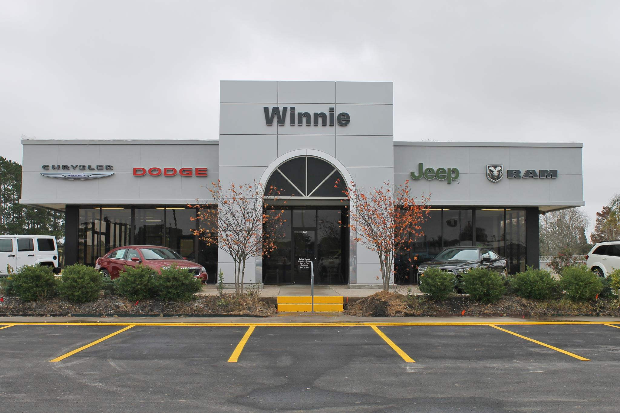 Winnie Dodge Chrysler Jeep Ram Dealership is an Award Winning Ram