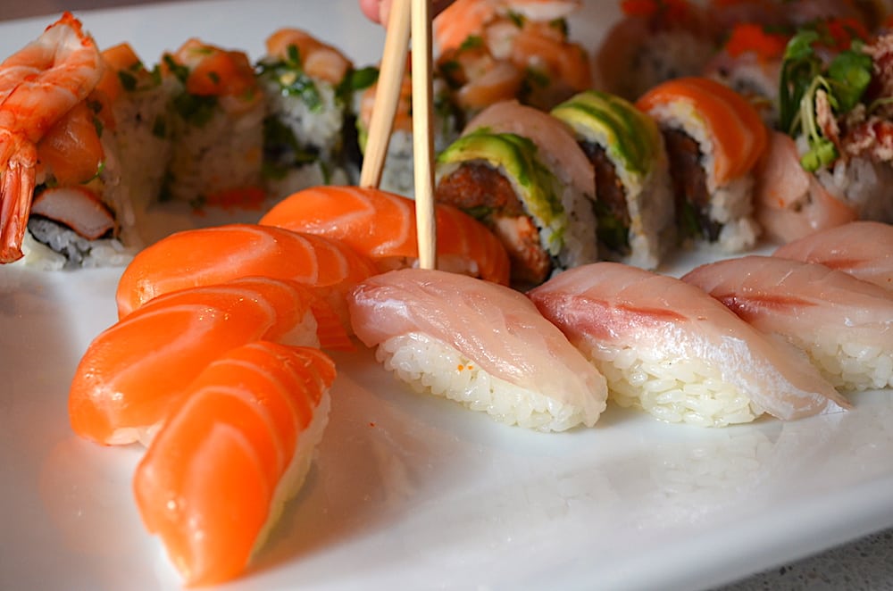 Sushi Lovers Have an Extensive Menu to Sample at the Fish Sushi ...