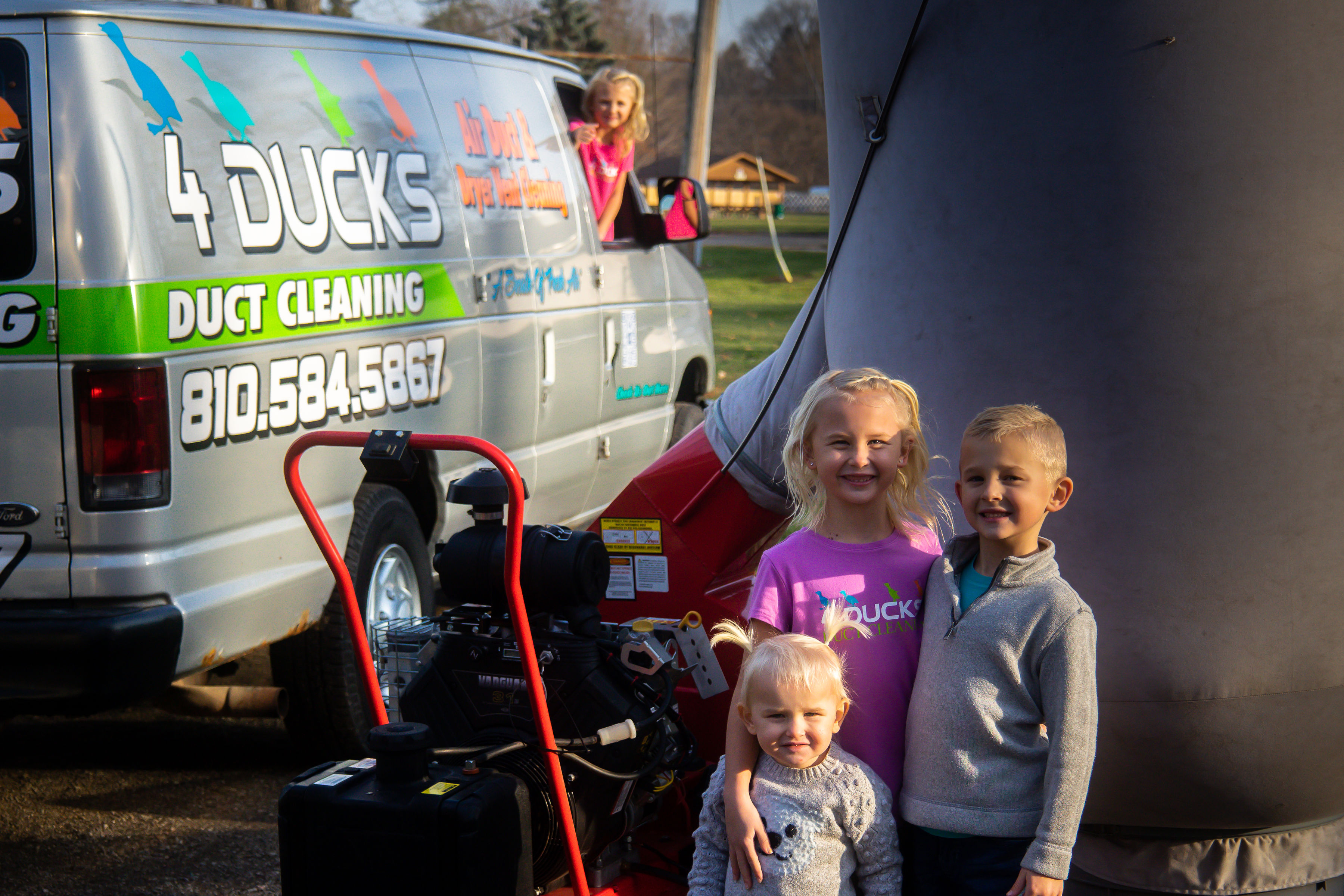 4 Ducks Duct Cleaning provides exceptional duct cleaning services in Genesee County