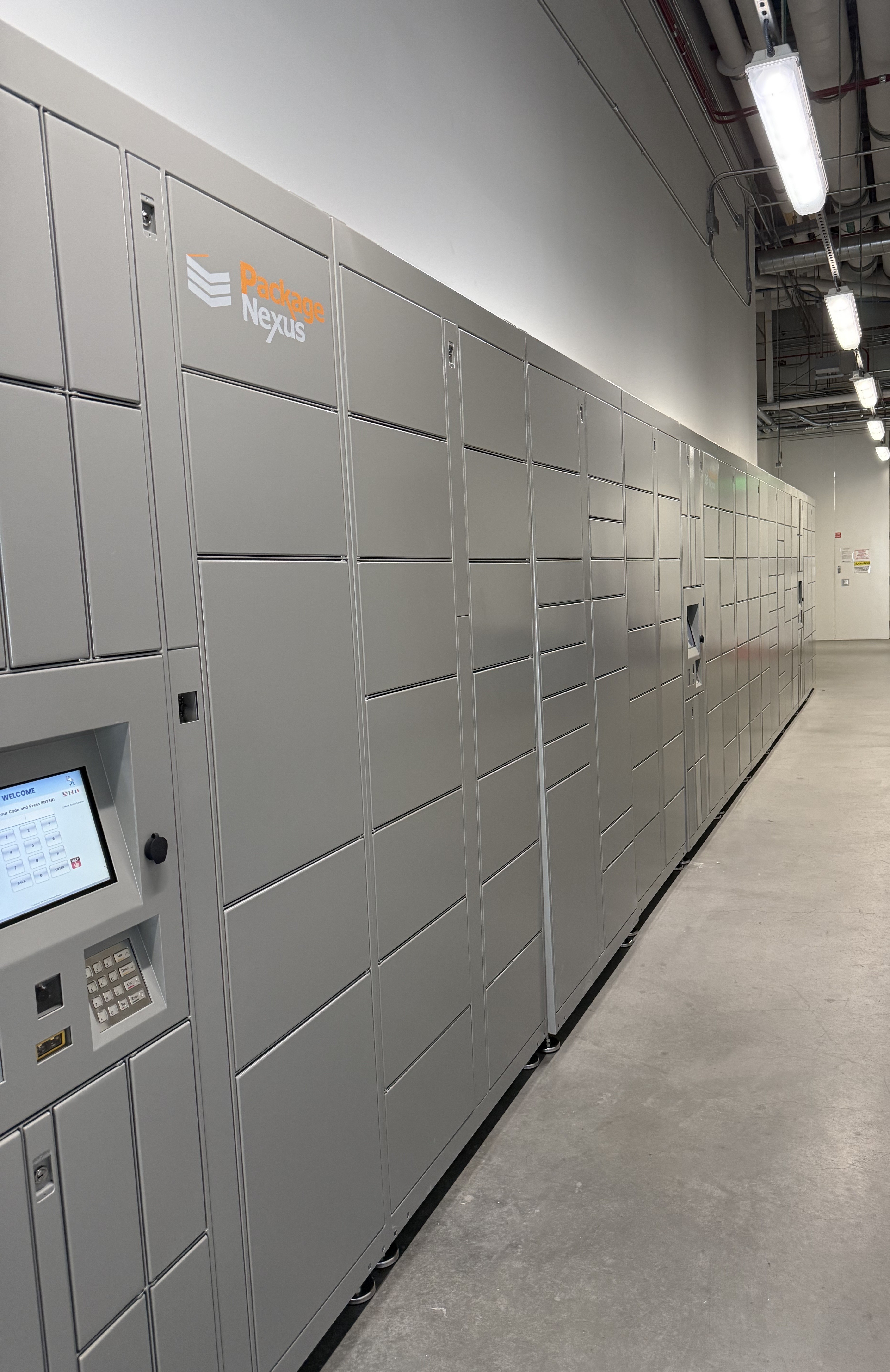 Package Nexus Smart Parcel Lockers Installed at One of the Largest Samsung USA Campuses
