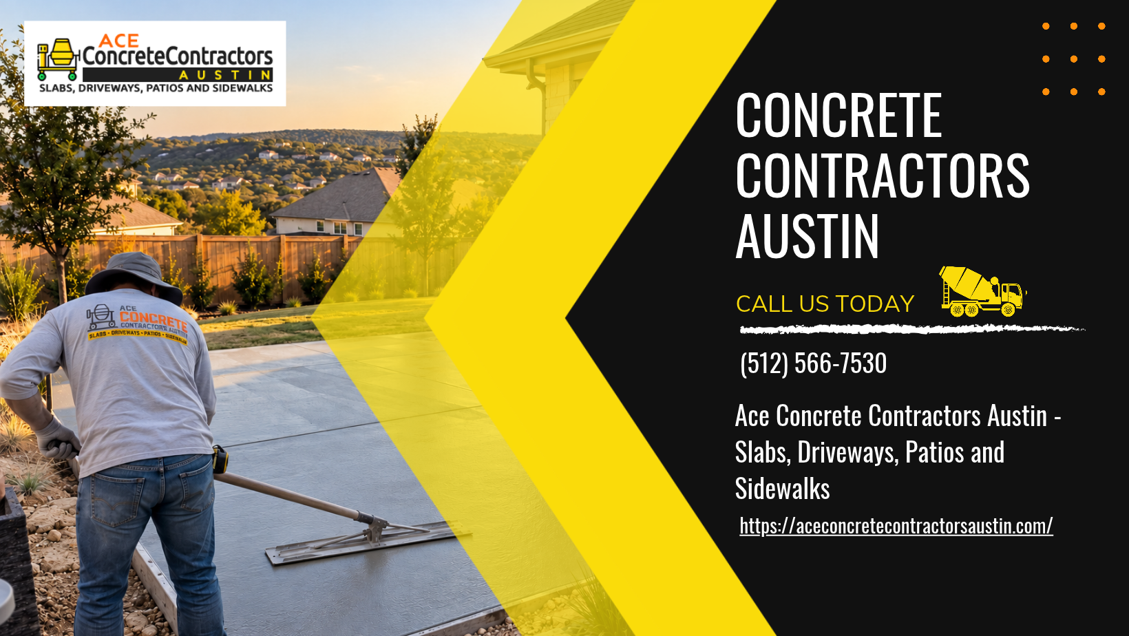 Ace Concrete Contractors Austin Advises Homeowners to Plan Fall Concrete Projects Around Site Conditions and Drainage