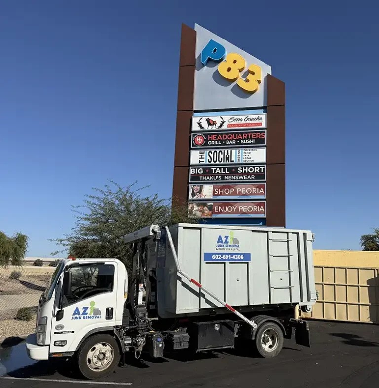 AZ Junk Removal & Dumpsters Simplifies Property Cleanups with Professional Junk Removal Services in Peoria, AZ
